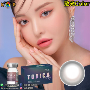 【散光】Lensme Torica Lilmoon Skin Gray 토리카 릴문 스킨 그레이 (난시 교정용) 每月抛棄散光彩妝隱形眼鏡